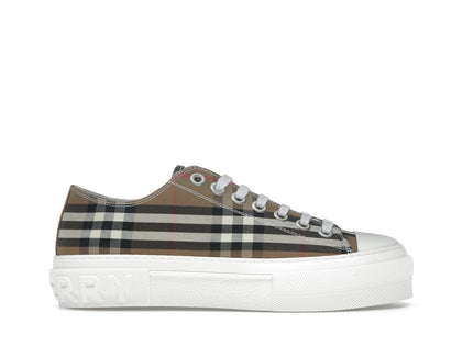 Burberry Low Top House Check Sneaker Taupe Brown (Women's) - authentic Burberry sneakers
