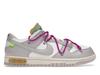 Nike Dunk Low Off-White Lot 21 - authentic Nike sneakers