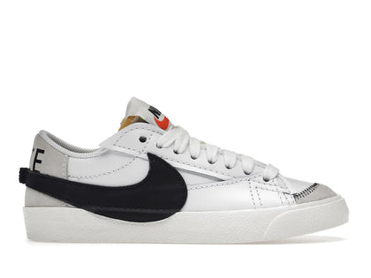 Nike Blazer Low 77 Jumbo White Black Sail (Women's) - authentic Nike sneakers
