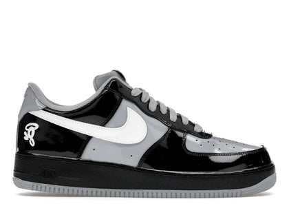 Nike Air Force 1 Low Syna Central Cee Black White Smoke Grey - authentic Nike sneakers