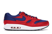 Nike Air Max 1 Satin University Red Deep Royal Blue