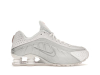 Nike Shox R4 Weiß Metallic Silber (Damen)