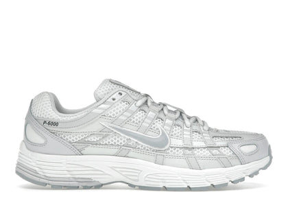 Nike P-6000 SE Summit White Vast Grey Wolf Grey (Women's) - authentic Nike sneakers