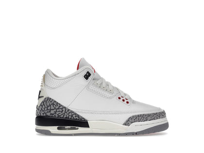 Jordan 3 Retro White Cement Reimagined (GS) - authentic Jordan sneakers