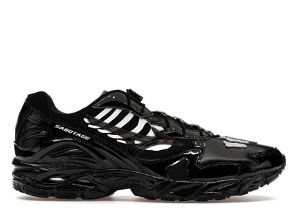 Mizuno Wave Rider 10 x Sabotage (SBTG) Black Black White - authentic Mizuno sneakers
