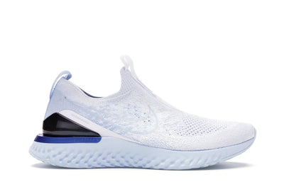 Nike Epic Phantom React Flyknit White Hydrogen Blue (Women's)