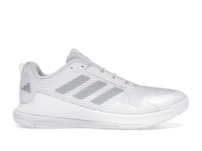 adidas Novaflight 2 Indoor Cloud White Silver Metallic (Women's)