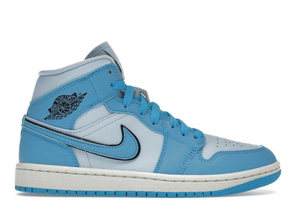 Jordan 1 Mid SE Ice Blue (Women's) - authentic Jordan sneakers