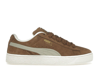 Puma Suede XL Tan White - authentic Puma sneakers