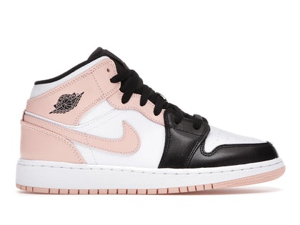 Jordan 1 Mid Arctic Orange Black Toe (GS) - authentic Jordan sneakers