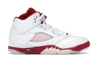 Jordan 5 Retro Weiß Rosa Rot (GS)