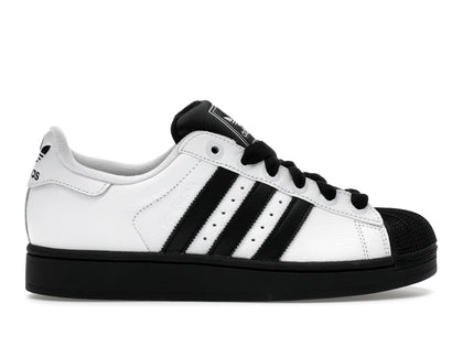 adidas Superstar II White Black White - authentic adidas sneakers