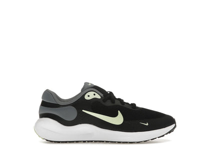 Nike Revolution 7 Black Smoke Grey White Barely Volt (GS) - authentic Nike sneakers