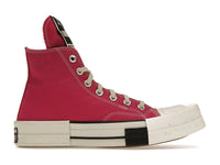 Converse TURBODRK Laceless Chuck Taylor All Star 70 Hi Rick Owens DRKSHDW Cactus Flower Pink