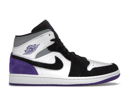 Jordan 1 Mid SE Purple - authentic Jordan sneakers