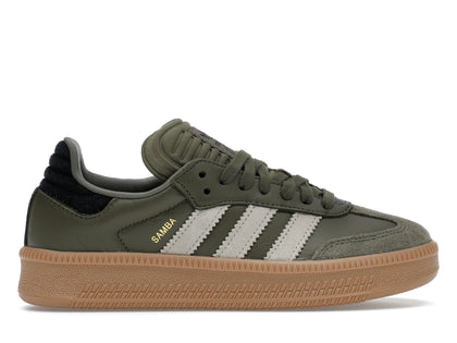 adidas Samba XLG Olive Strata Wonder Beige Gold Metallic - authentic adidas sneakers