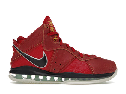 Nike LeBron 8 Gym Red (2020) - authentic Nike sneakers