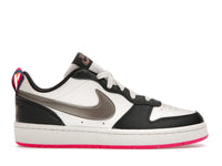 Nike Court Borough Low 2 Off Noir Pink Prime (GS)