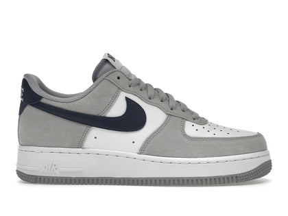 Nike Air Force 1 Low '07 Light Smoke Grey Midnight Navy - authentic Nike sneakers