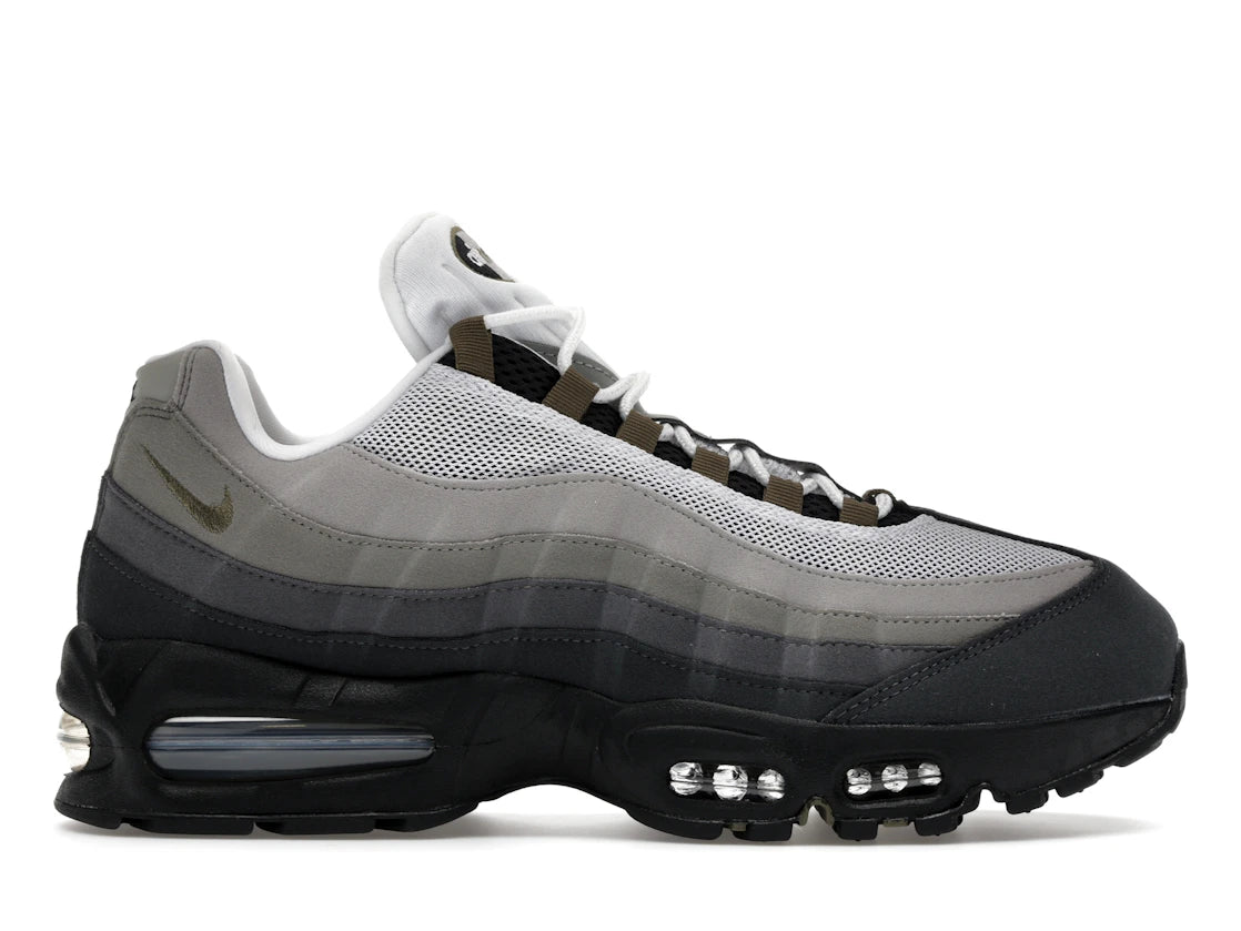 Nike Air Max 95 OG Big Bubble Black Medium Olive (Women's) - vue 360