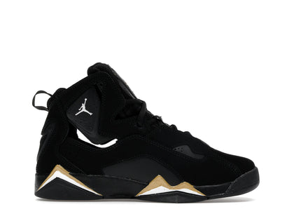 Jordan True Flight Black Metallic Gold White (GS) - authentic Jordan sneakers