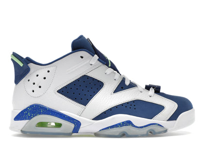 Jordan 6 Retro Low Ghost Green - authentic Jordan sneakers
