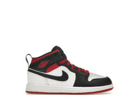 Jordan 1 Mid Gym Red Black Toe (PS)