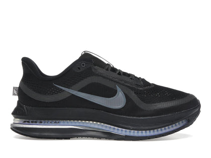Nike Air Zoom Pegasus Premium Black Metallic Silver - authentic Nike sneakers