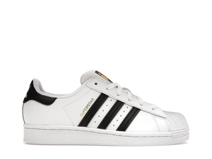 adidas Superstar Cloud White Core Black Gold (GS) - authentic adidas sneakers