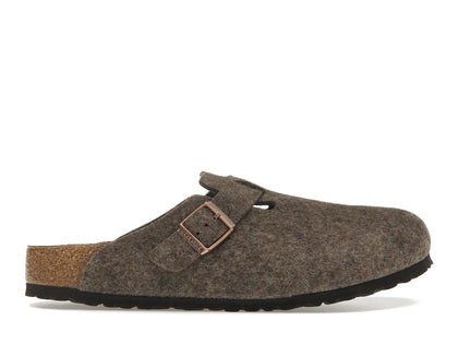 Birkenstock Boston Wool Felt Cacao - authentic Birkenstock sneakers