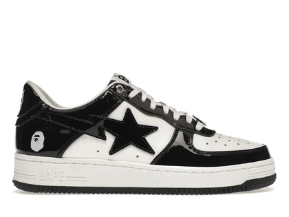 A Bathing Ape Bape Sta Low Black - authentic BAPE sneakers