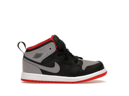 Jordan 1 Mid Bred Shadow (TD) - authentic Jordan sneakers