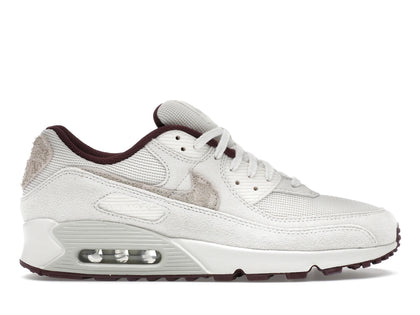 Nike Air Max 90 PRM Sail Burgundy Crush - authentic Nike sneakers