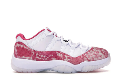 Jordan 11 Retro Low Pink Snakeskin (2019) (Women's) - authentic Jordan sneakers