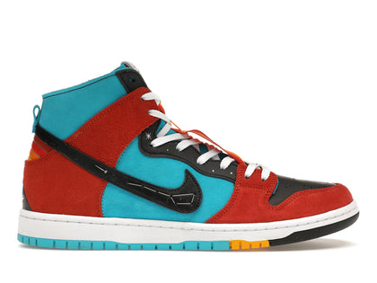 Nike SB Dunk High Di'orr Greenwood Navajo Arts - authentic Nike sneakers