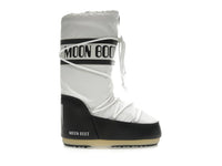 Moon Boot Icon Nylon Boot Black White