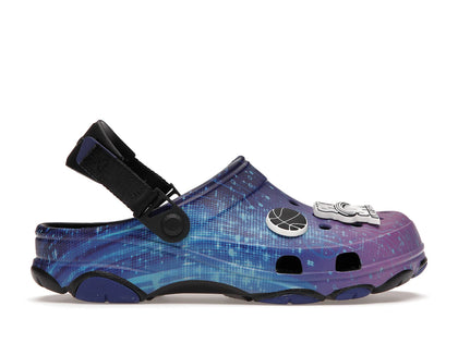Crocs Classic All-Terrain Clog Space Jam Black Purple - authentic Crocs sneakers