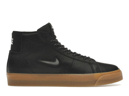 Nike Zoom Blazer Mid Premium SB Black Gum Jewel - authentic Nike sneakers
