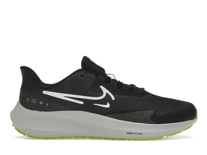 Nike Air Zoom Pegasus 39 Shield Black Dark Smoke Grey Volt - authentic Nike sneakers