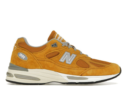 New Balance 991v2 MiUK Brights Revival Pack Yellow - authentic New Balance sneakers