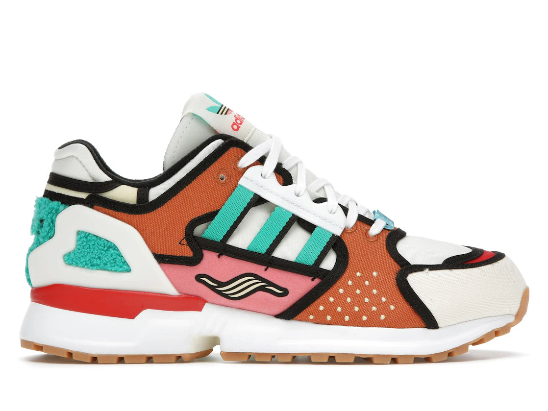 adidas ZX 10000 The Simpsons Krusty Burger - vue 360
