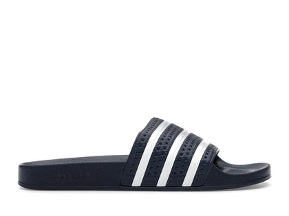 adidas Adilette Slide Blue White - authentic adidas sneakers
