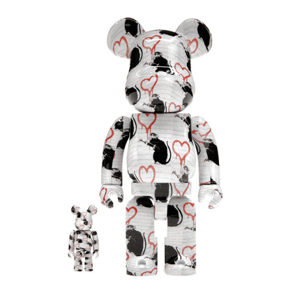 Bearbrick Love Rat 100% & 400% Set - authentic Bearbrick product