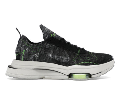 Nike Air Zoom Type M2Z2 Black Electric Green - authentic Nike sneakers