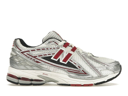 New Balance 1906R Silver Classic Crimson - authentic New Balance sneakers