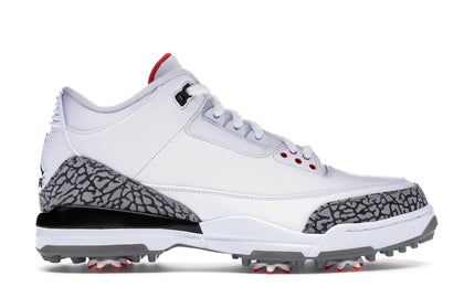 Jordan 3 Retro Golf White Cement - authentic Jordan sneakers
