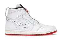 Jordan 1 Retro High Zip White University Red