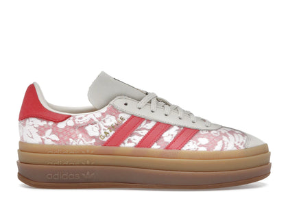 adidas Gazelle Bold Liberty London Better Scarlet (Women's) - authentic adidas sneakers