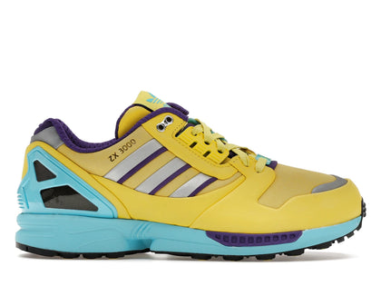 adidas ZX 8000 Consortium Yellow Blue Glow - authentic adidas sneakers