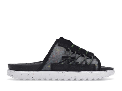 Nike Asuna Crater Slide Black - authentic Nike sneakers